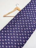 Purple floral cotton fabric Jaipur print